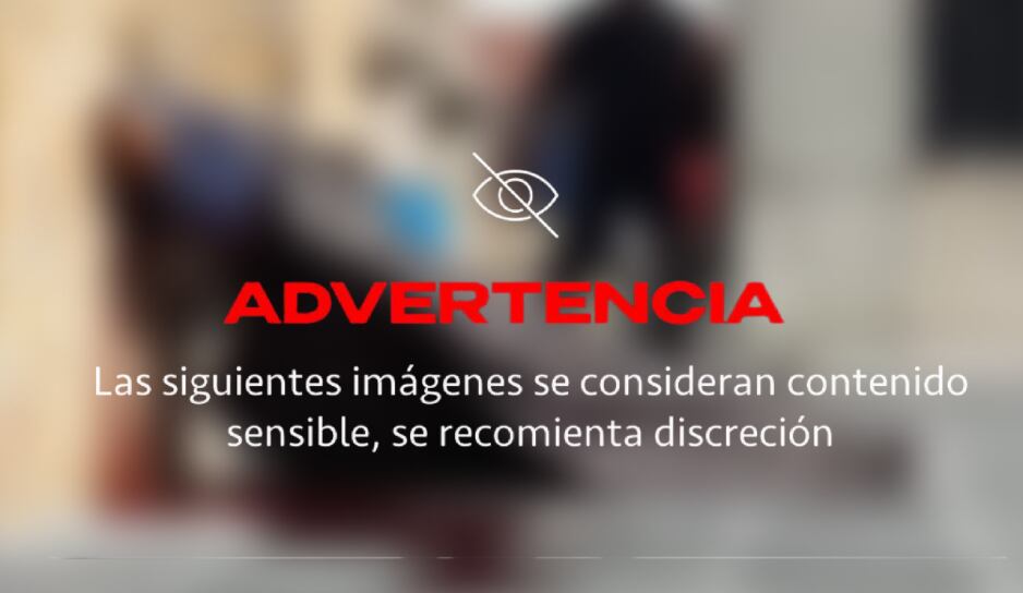 IMÁGEN: Hombre en situación de calle muere desangrado frente a catedral de Ciudad Juárez