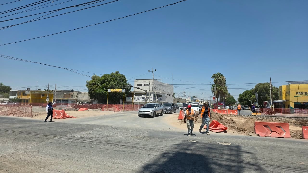 Cruce Vasconcelos y Xochimilco cerrará ocho semanas; conoce las rutas alternas en Torreón
