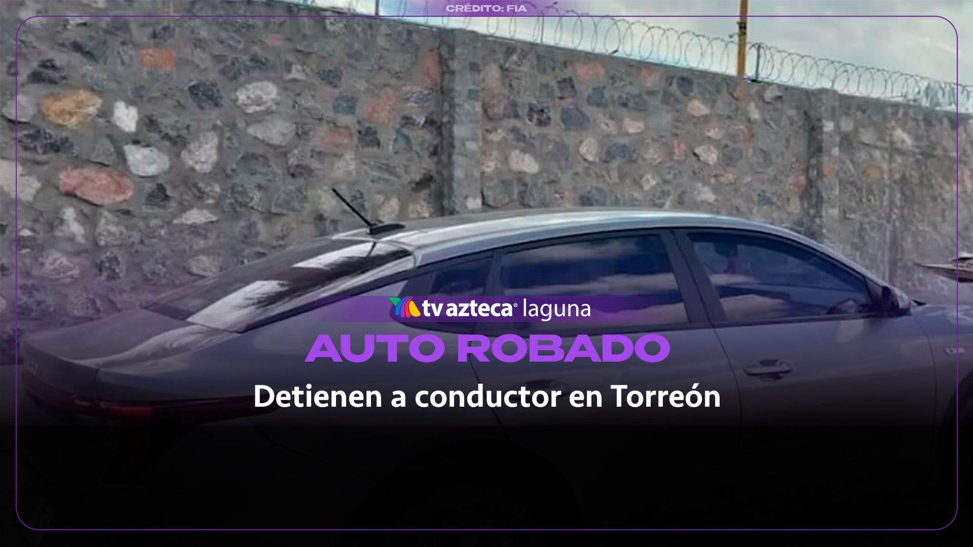 ¡Detienen a sujeto mientras conducía un vehículo con reporte de robo en Torreón