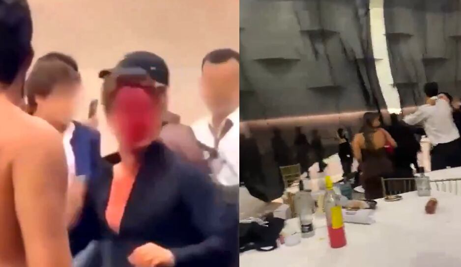 VIDEO: Riña campal arruina fiesta de graduación de egresados de universidad en Aguascalientes