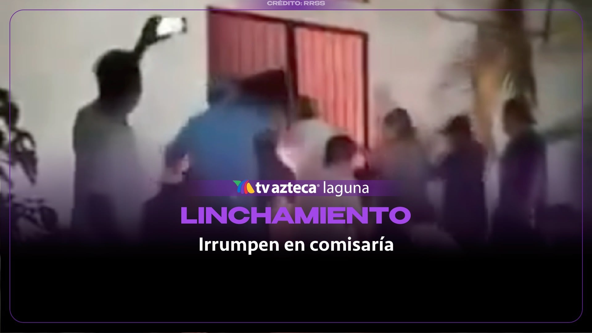 Pobladores irrumpen comandancia y linchan a presuntos implicados en el crimen contra una menor y su abuelita | VIDEO