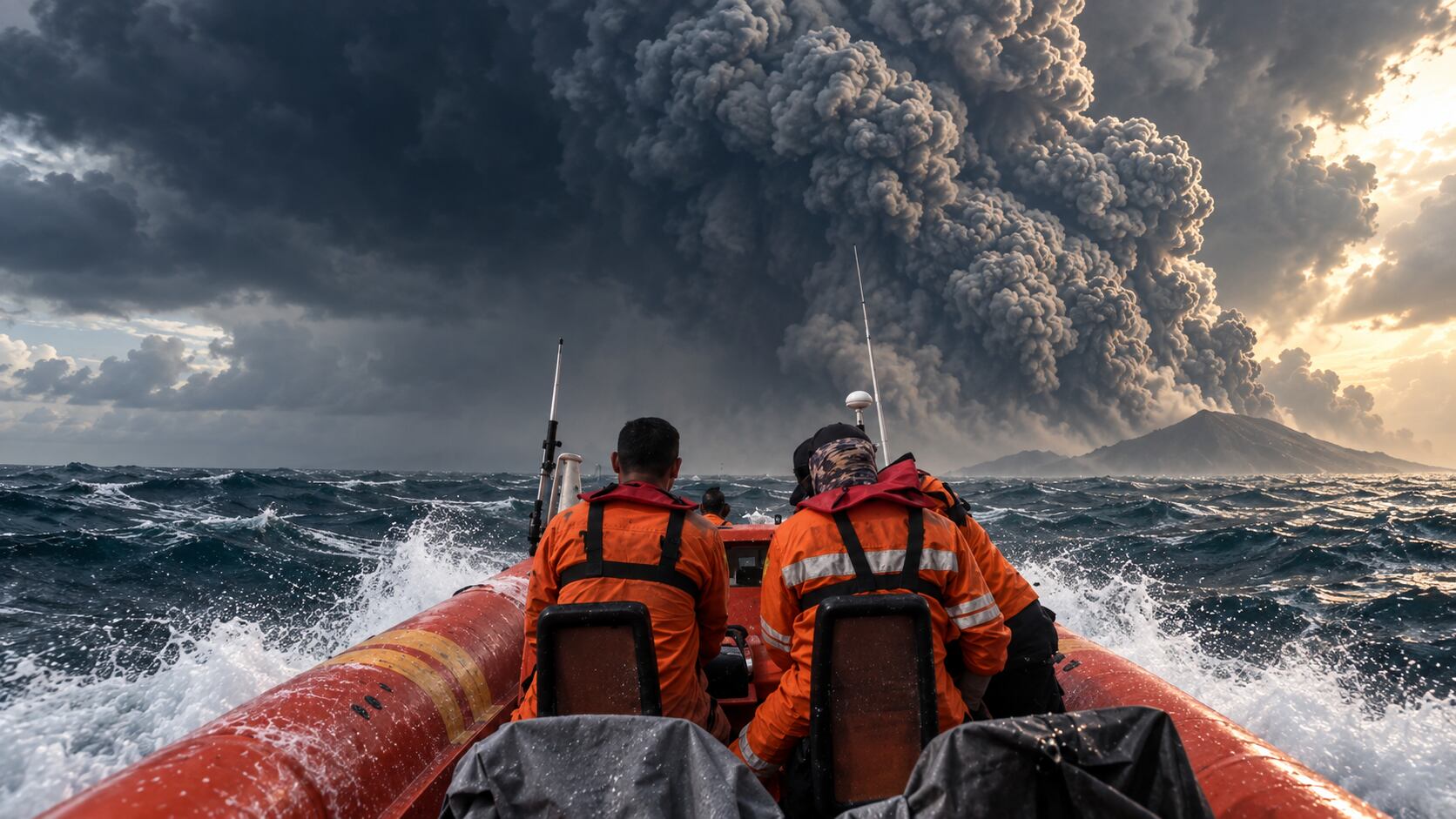 Cinco periodistas desaparecen en el mar mientras cubrían la erupción del volcán Anak Krakatau