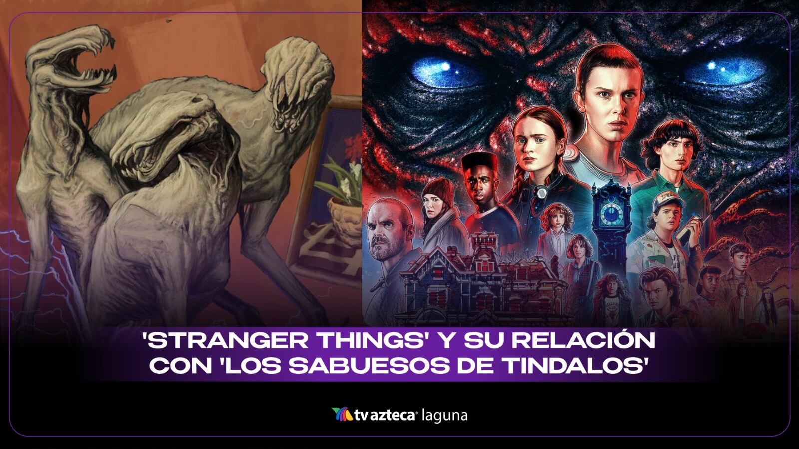 Monstruos de Stranger Things ¿Inspirados en Sabuesos de Tíndalos