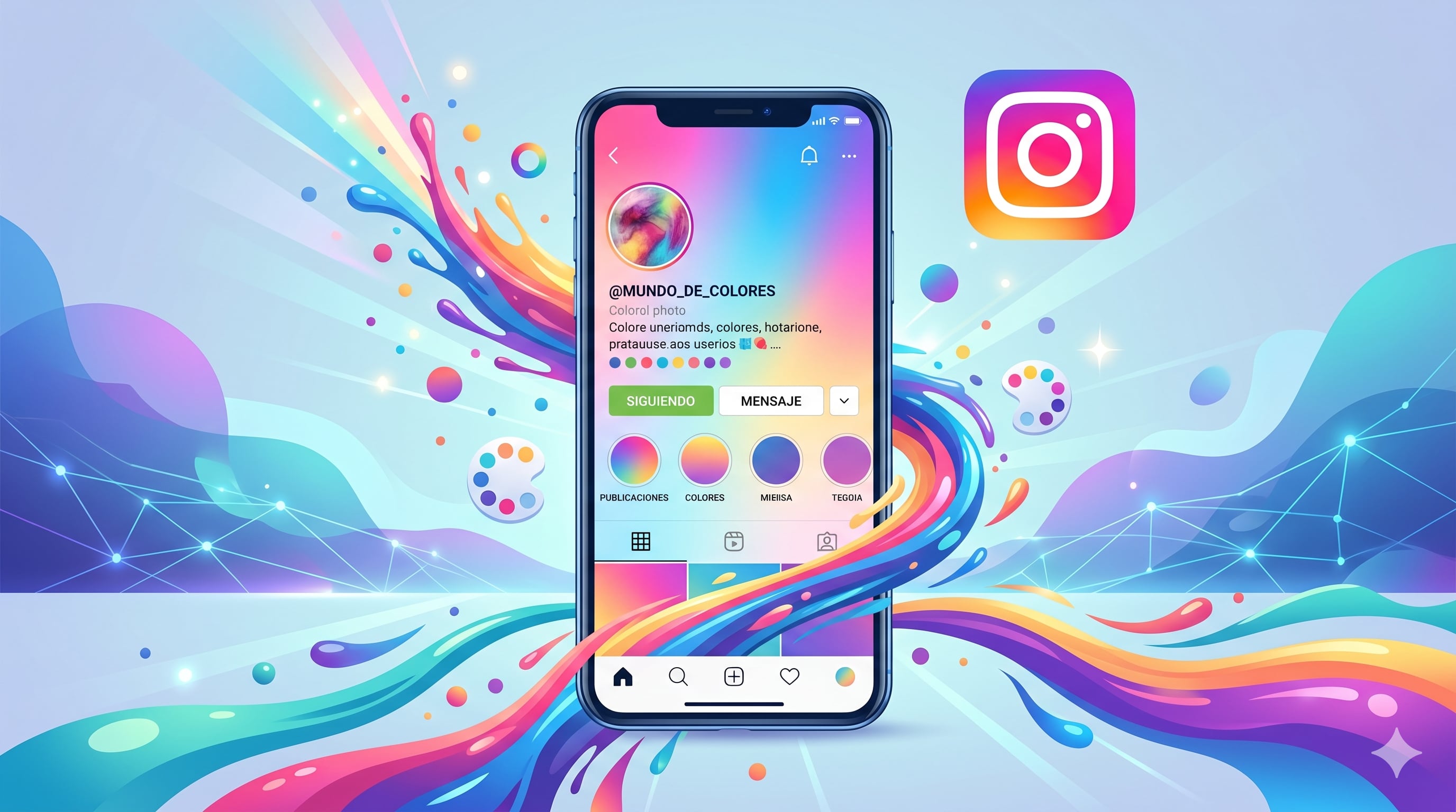 Cambiar color Instagram: ¿Se puede personalizar?