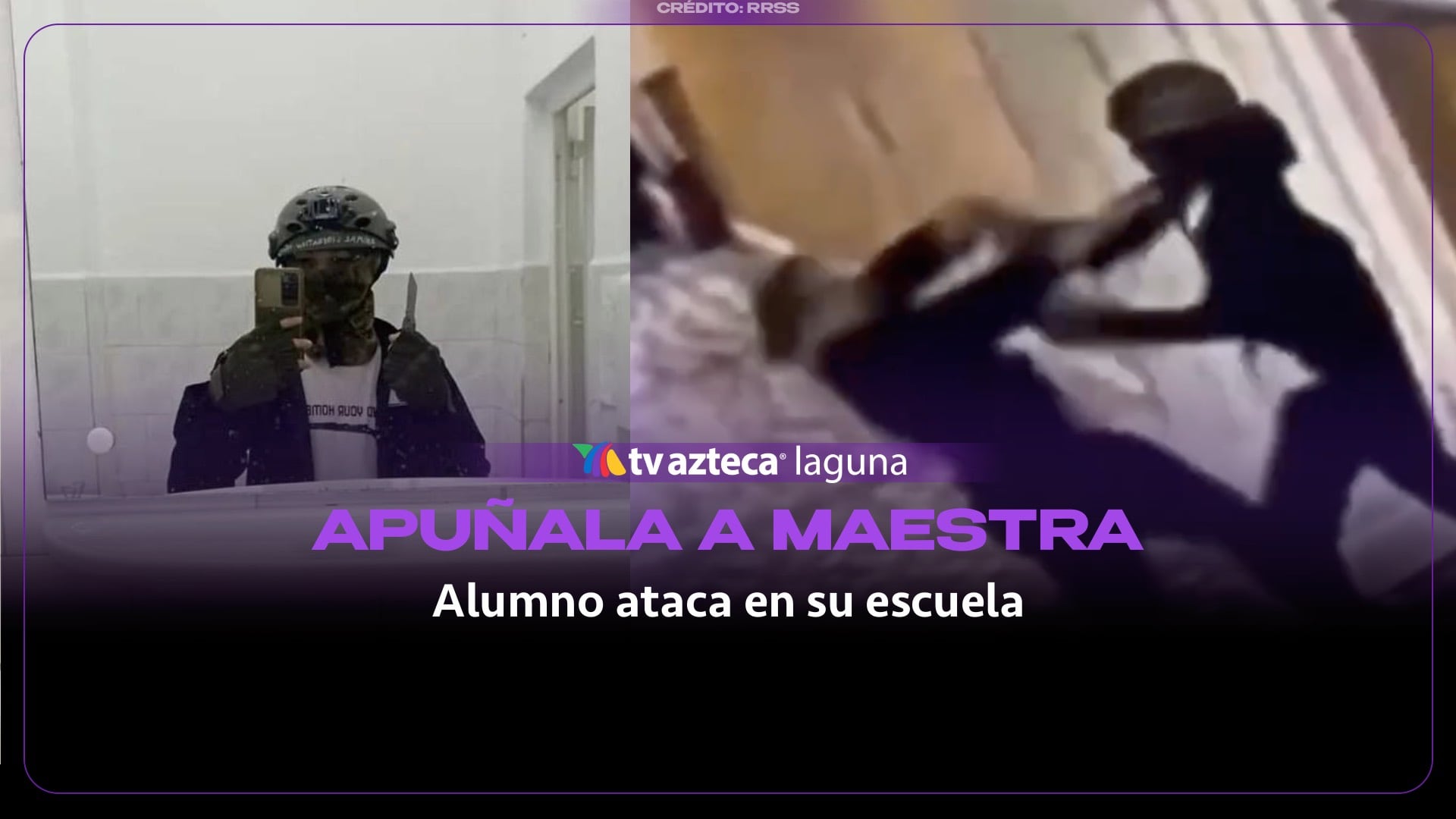 ¡Terror en el aula! Alumno apuñala en la cabeza a su profesora de matemáticas | VIDEO