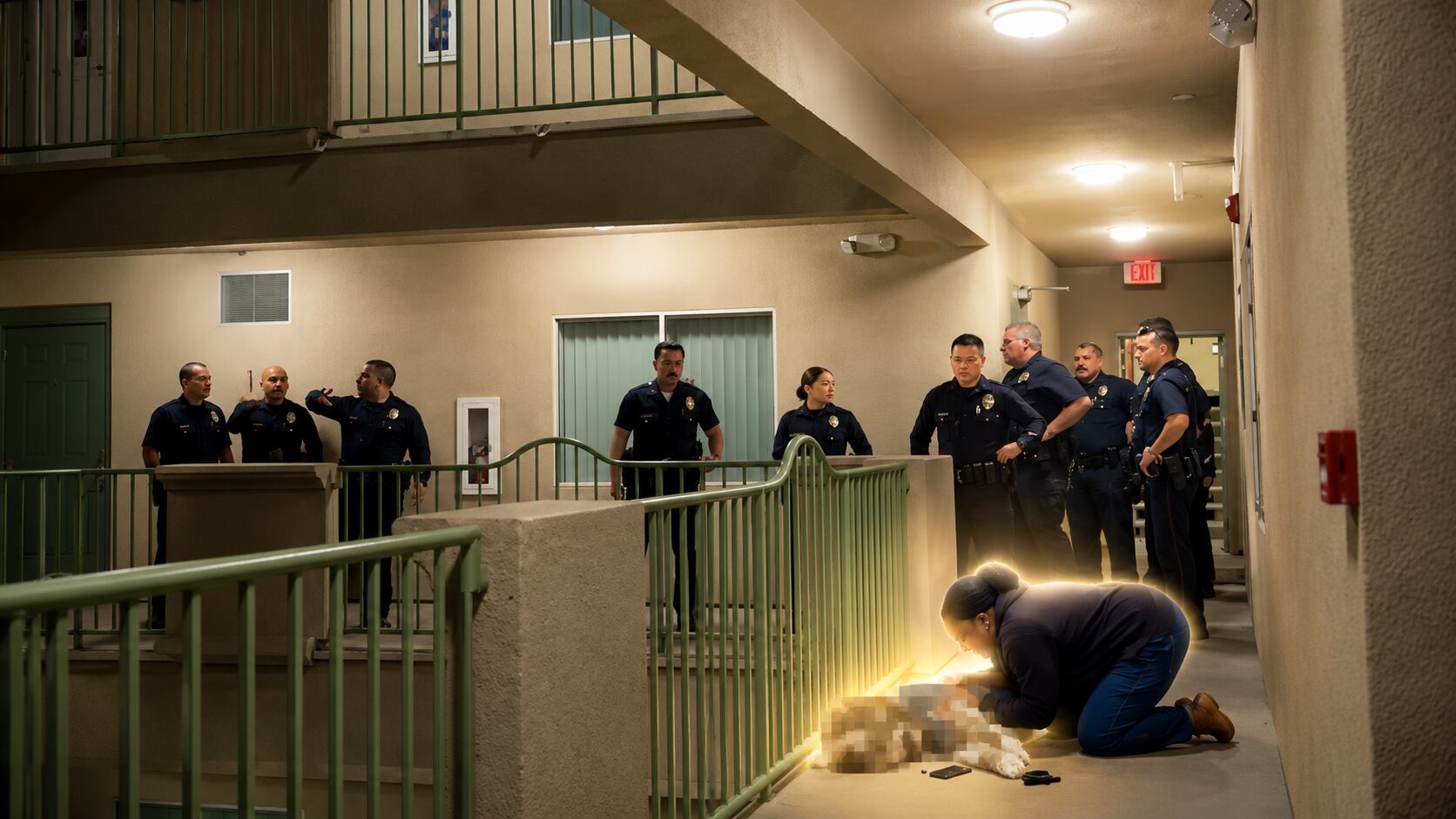 Los Ángeles: Policía dispara a perrito en departamento