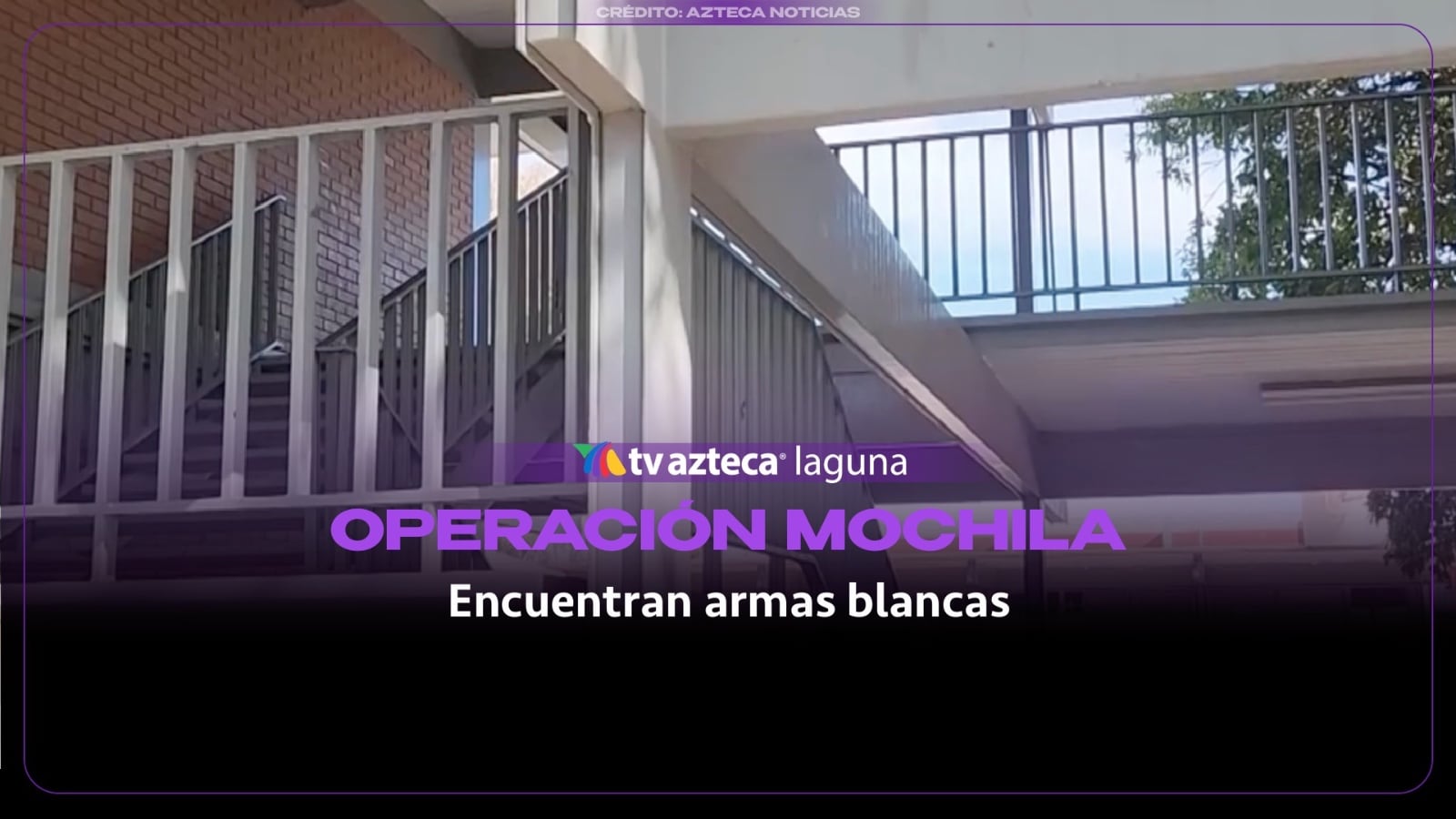 Niños de primaria y kínder llevaban objetos peligrosos en sus mochilas en Torreón
