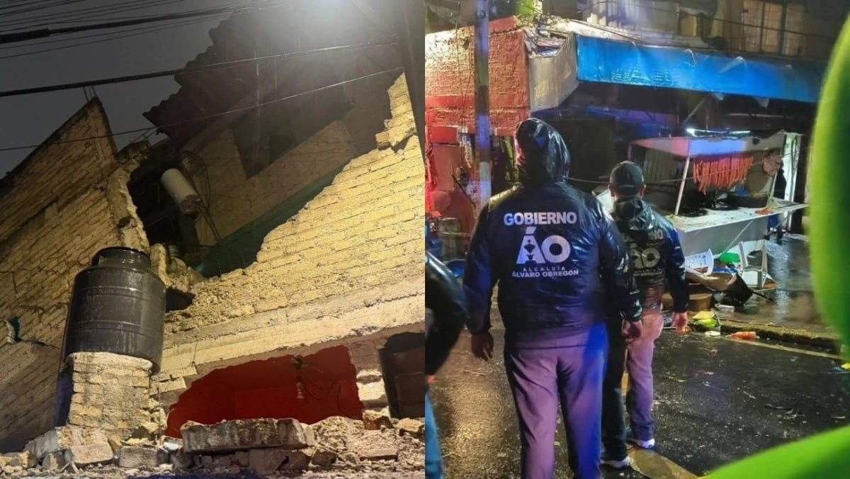 Explosión en taquería provoca derrumbe; hay un muerto y 11 lesionados