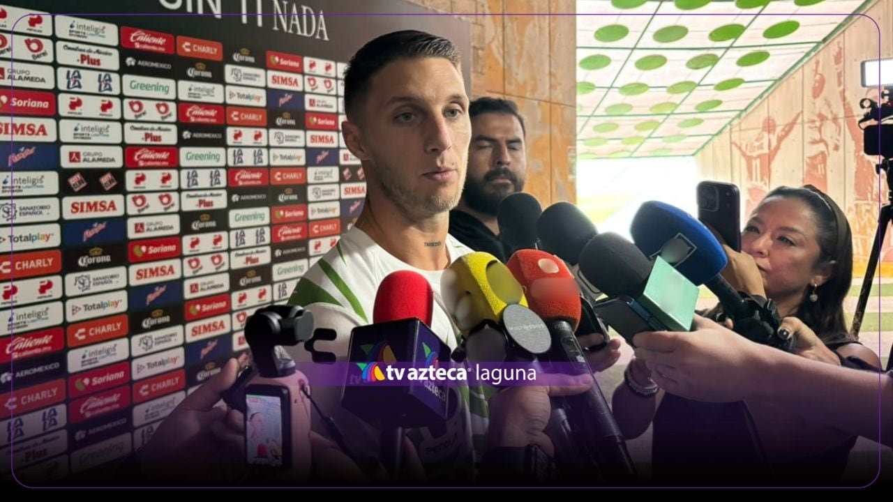 Franco Pardo asegura que Santos Laguna va por el triunfo ante Necaxa