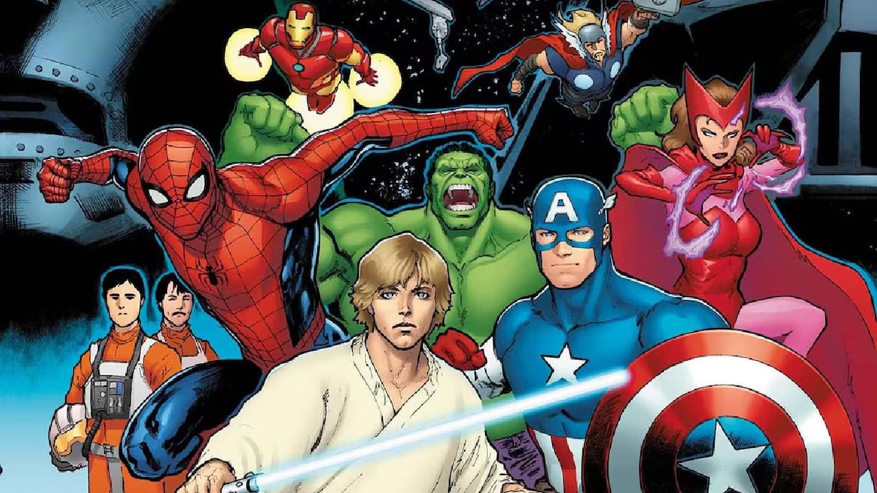 ¡Histórico! Anuncian crossover entre Star Wars y Marvel