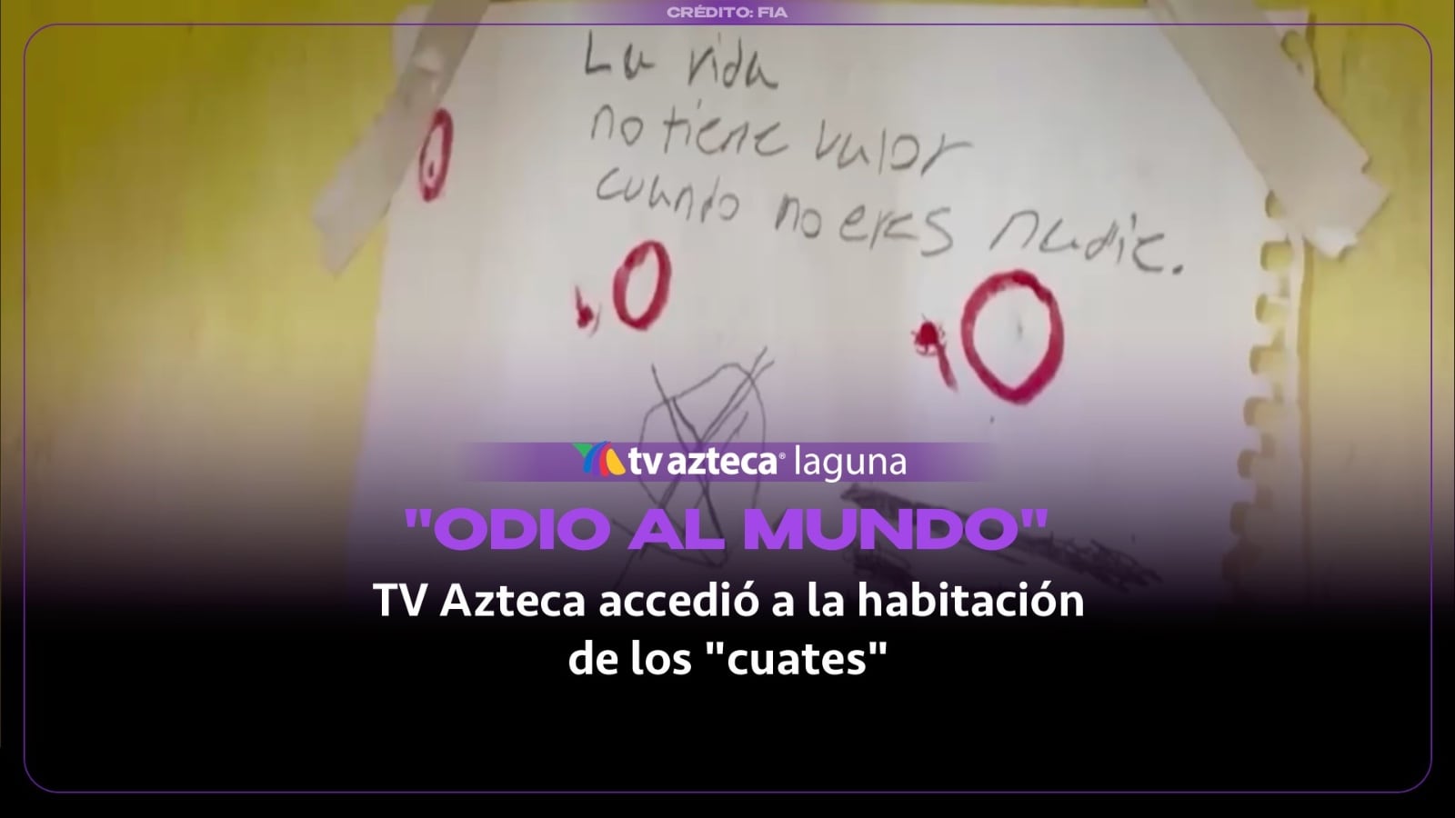 ¡Vivían en total aislamiento! Así era el cuarto de ‘Los Cuates’ implicados en ataque en secundaria de Torreón