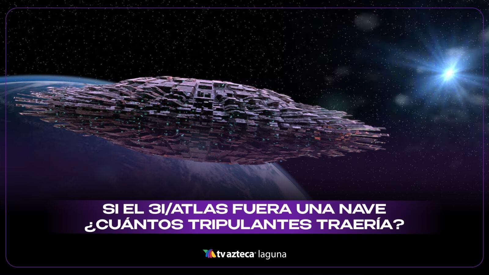 ¿Cuántos tripulantes cabrían en cometa 3IAtlas si fuera nave espacial