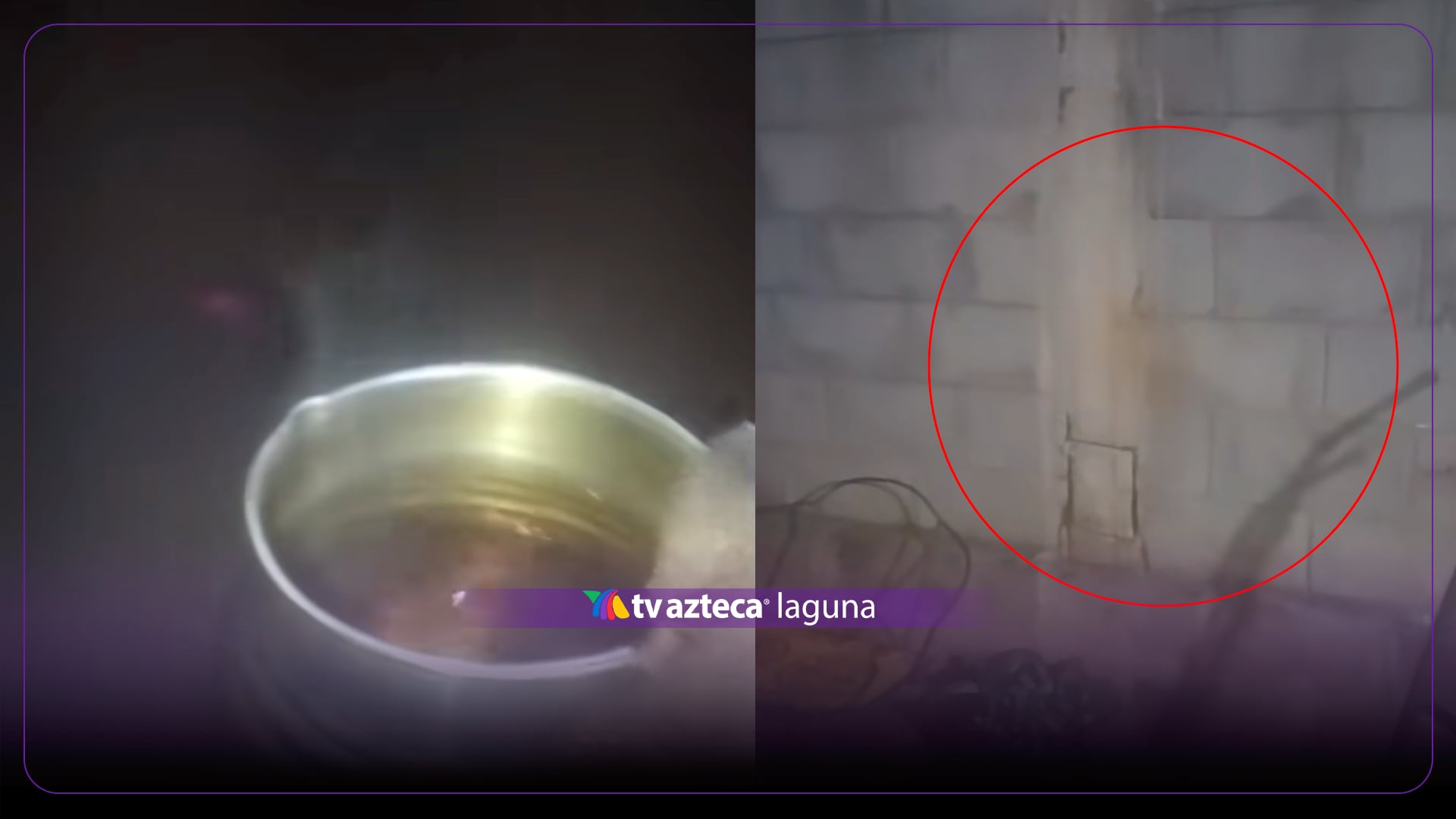Hombre lanza agua hirviendo contra un supuesto fantasma que lo aterrorizaba en su casa | VIDEO