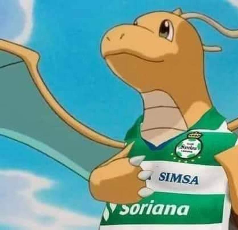 Dragonite santista meme