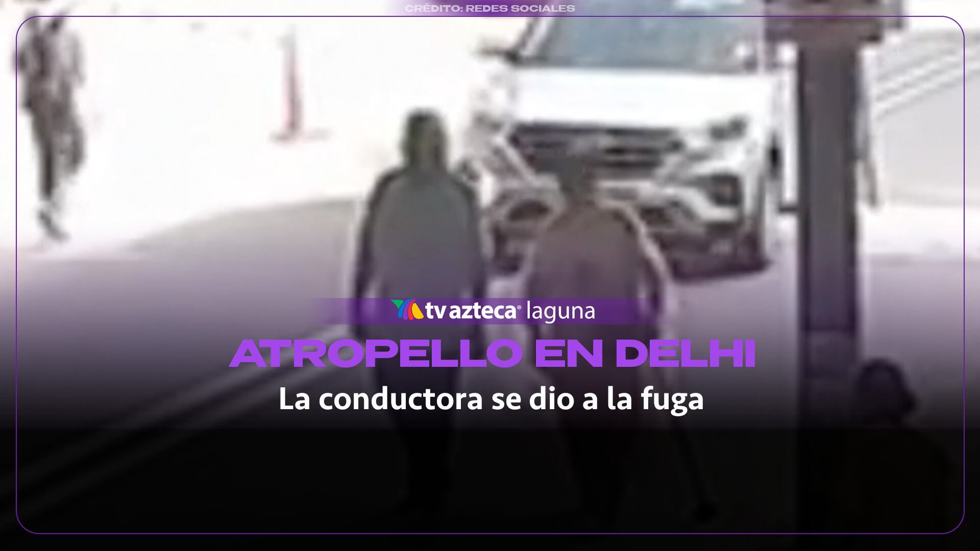 Conductora atropella a pareja de adultos mayores en plena calle y termina detenida | VIDEO