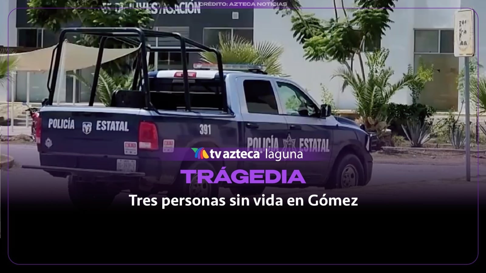 Menor pierde la vida tras chocar contra tienda y trabajador muere electrocutado en Gómez Palacio