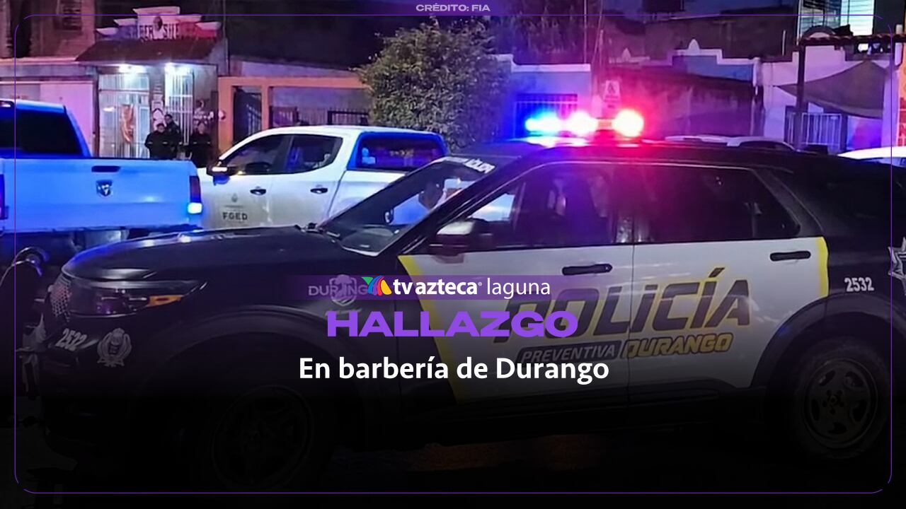 Encuentran a hombre sin vida en barbería de Durango y detienen a presunto agresor