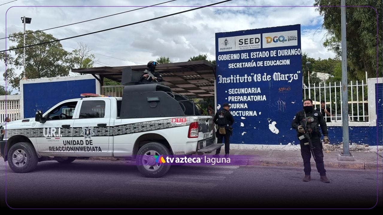 Amenaza de ataque en escuela de Gómez Palacio alerta a padres y autoridades