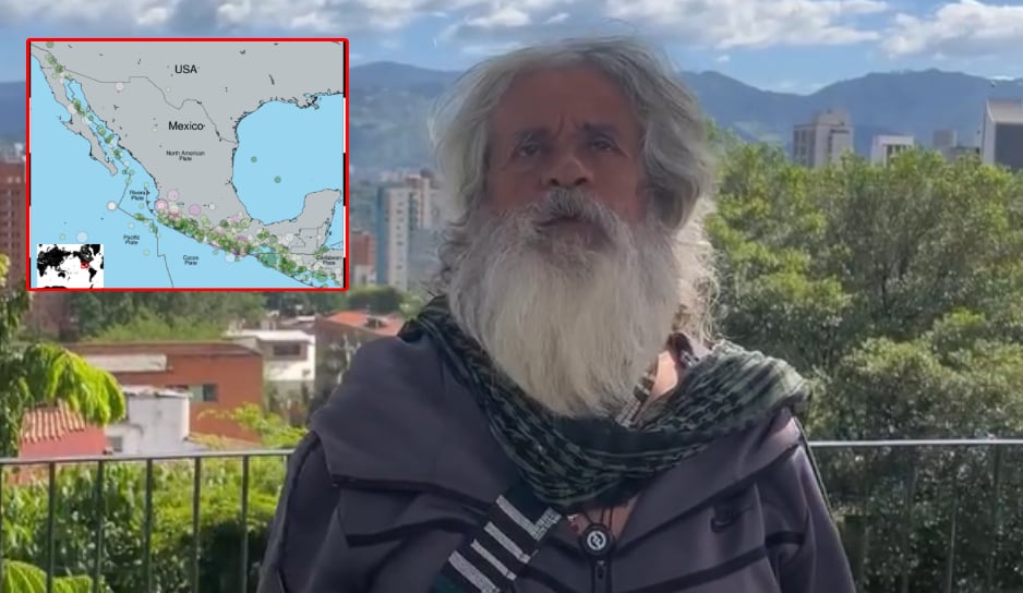 ¿Sigue México? ‘Profeta Simón’ tras predecir sismo en Colombia predice a México como más afectado tras Catástrofe global