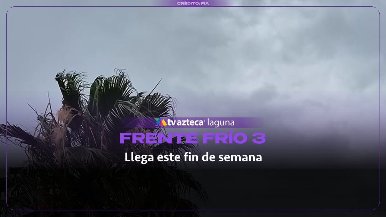 Frente frío 3 traerá mañanas de hasta 9 grados a La Laguna este fin de semana