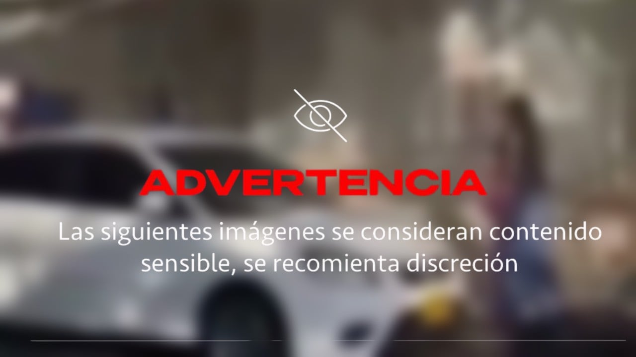 Balcón cae sobre personas que huían del sismo en Colombia | VIDEO