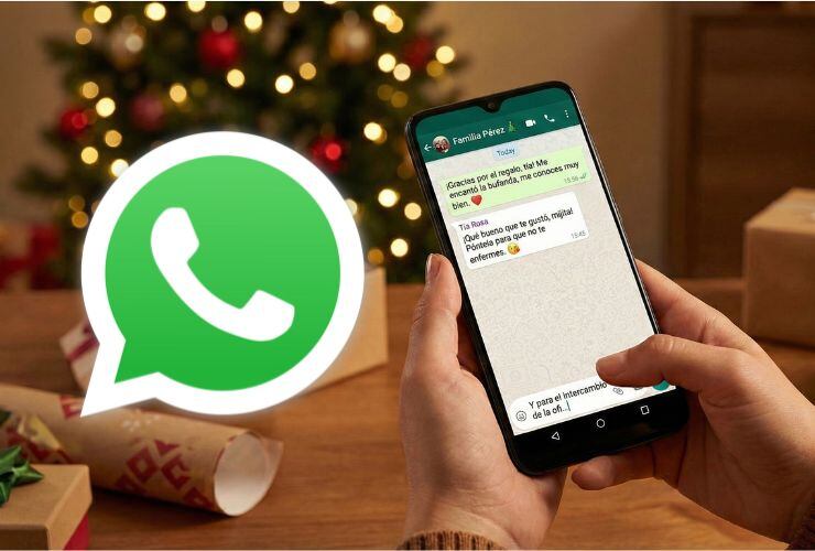 Mejores mensajes para agradecer regalos Navidad WhatsApp