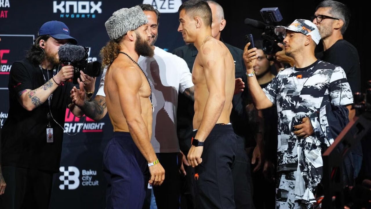 UFC Bakú Manuel Torres vs Rafael Fiziev, hora cartelera y dónde ver en México.jpg