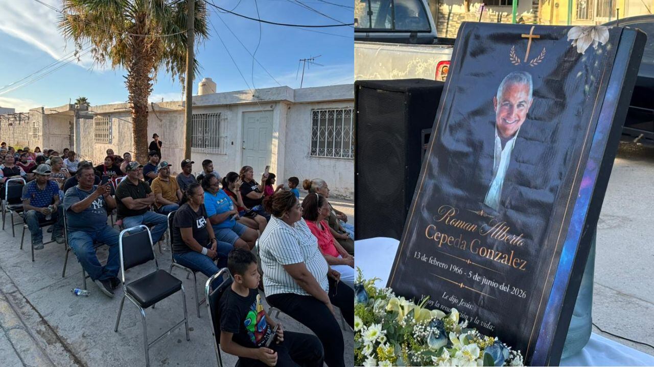 Torreón: Colonos rinden emotivo homenaje a Román Cepeda