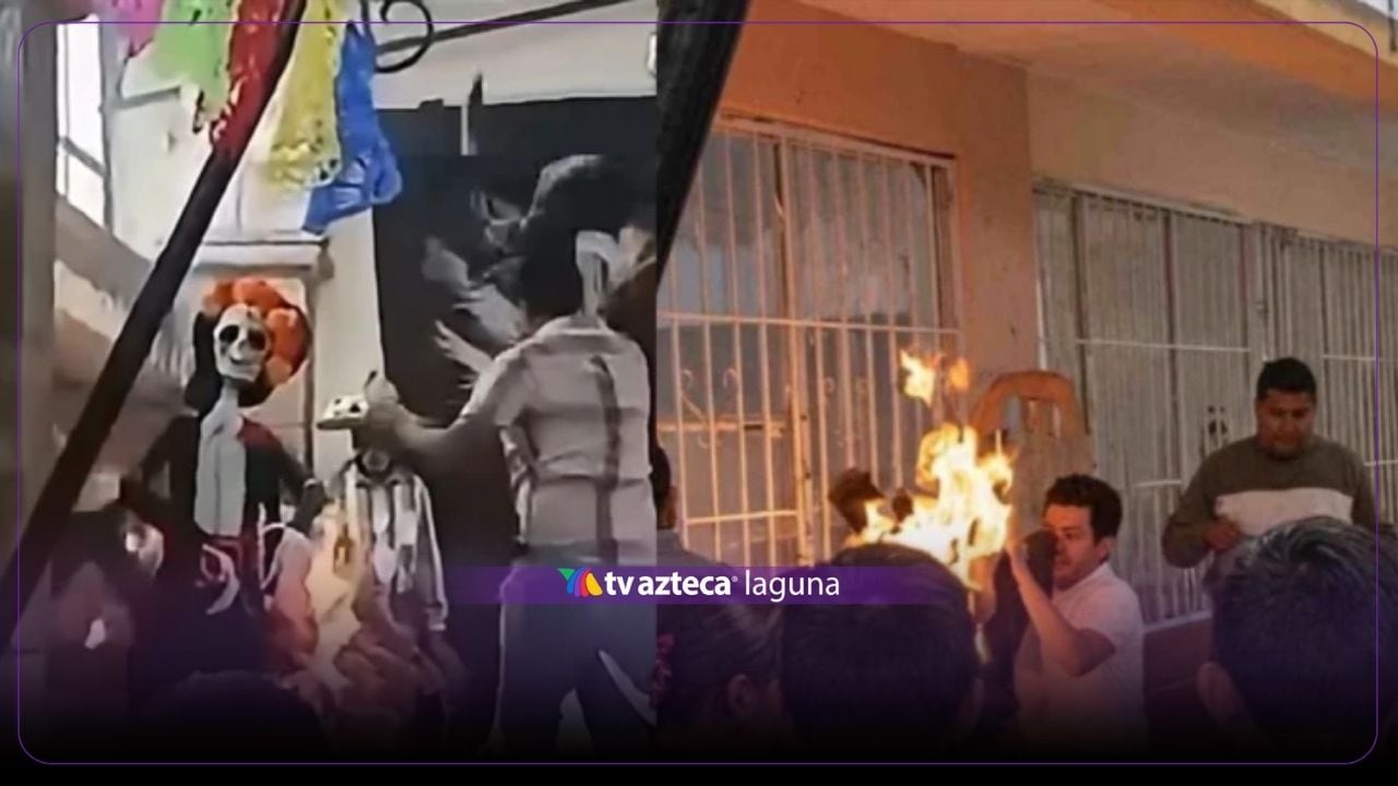 VIDEO | Alumna de secundaria sufre quemaduras al incendiarse su disfraz en festival de Día de Muertos