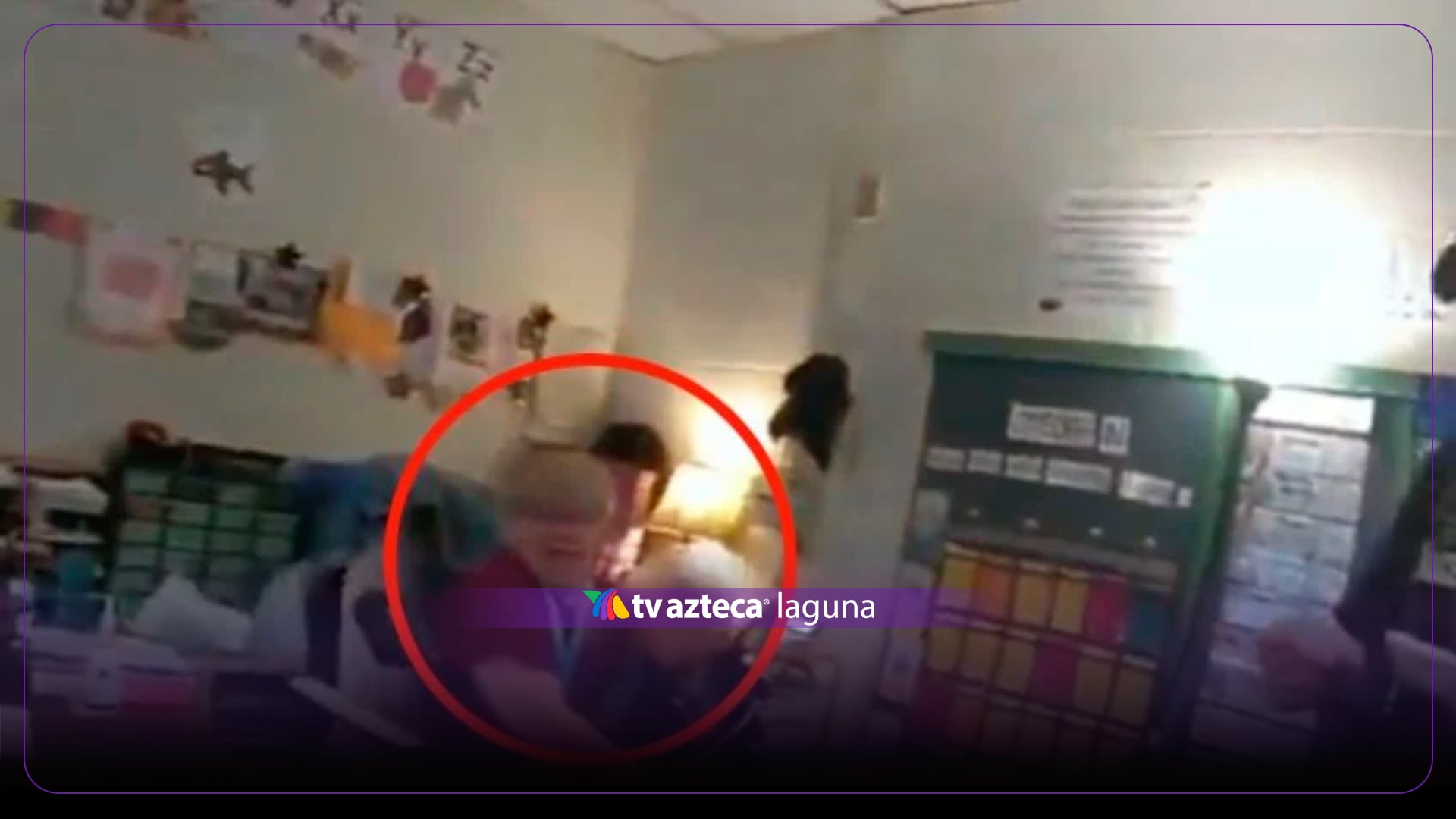 Revelan el momento posterior a que un niño de 6 años disparara contra su maestra: VIDEO