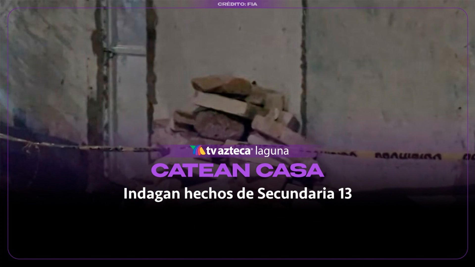 Autoridades realizan cateo en domicilio de los cuates señalados en ataque a secundaria 13 del Ejido La Unión de Torreón
