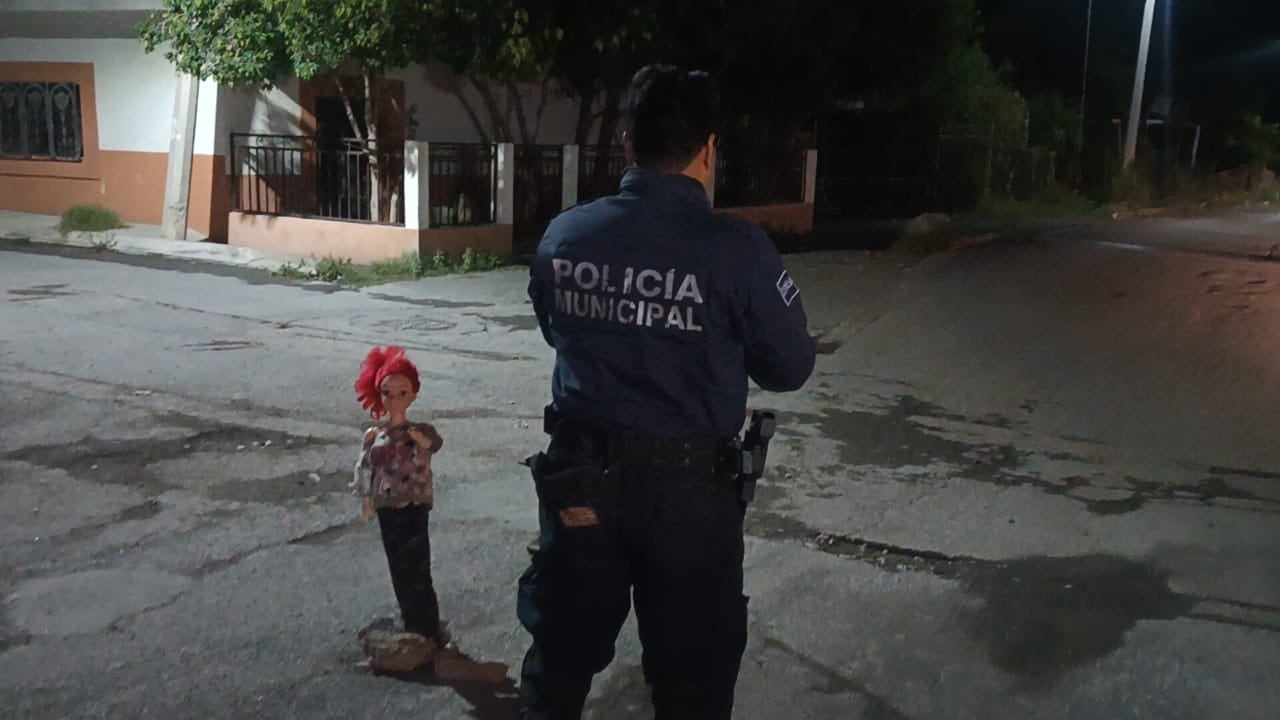 Muñeca abandonada provoca pánico en calles de La Laguna
