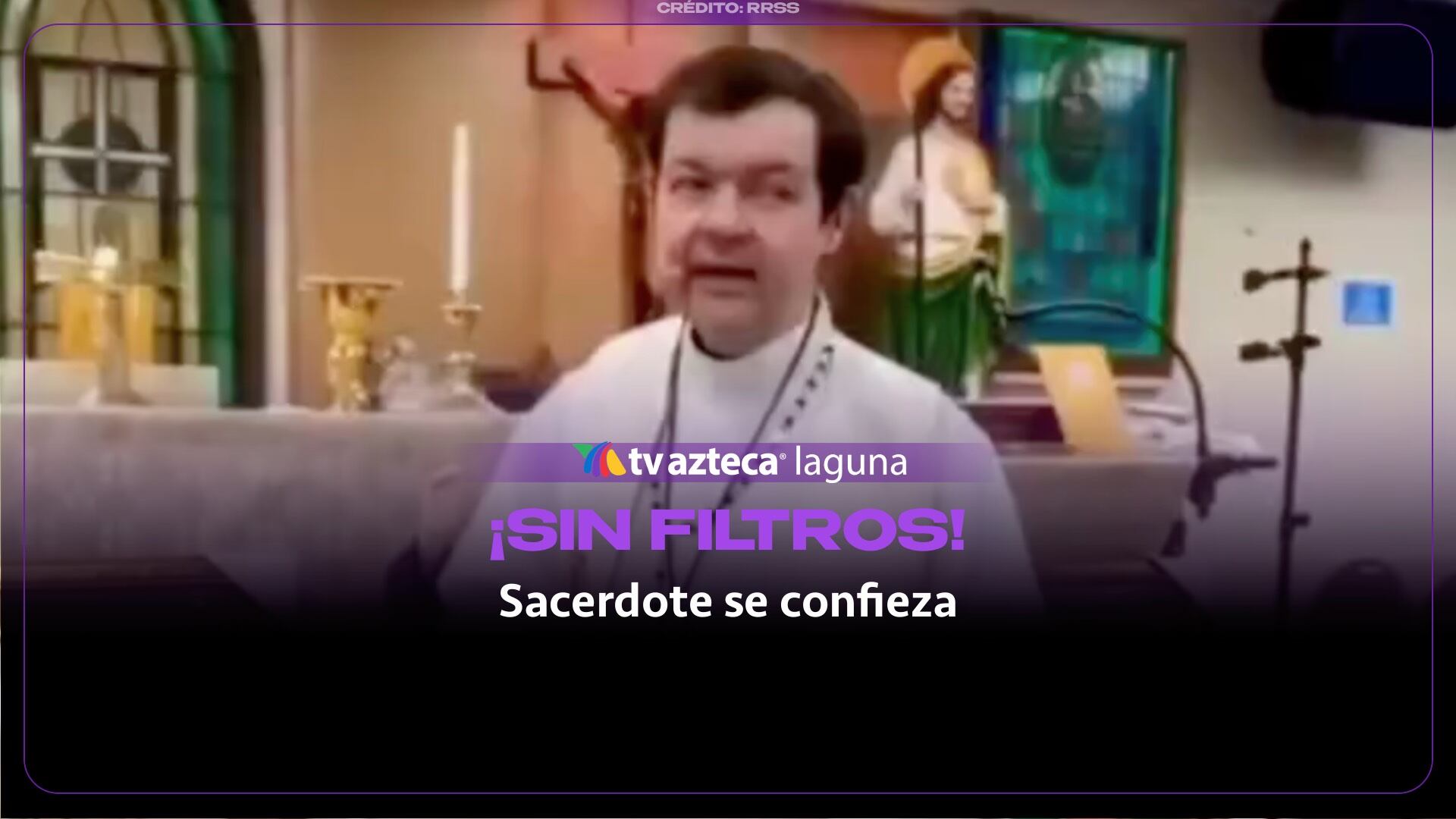 ¡Sin filtro en el altar! Sacerdote revela que la ofrenda es ‘para él y no para Dios’ | VIDEO