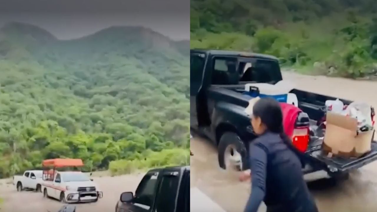 Día de campo familiar casi termina en tragedia por repentina creciente en río de Durango