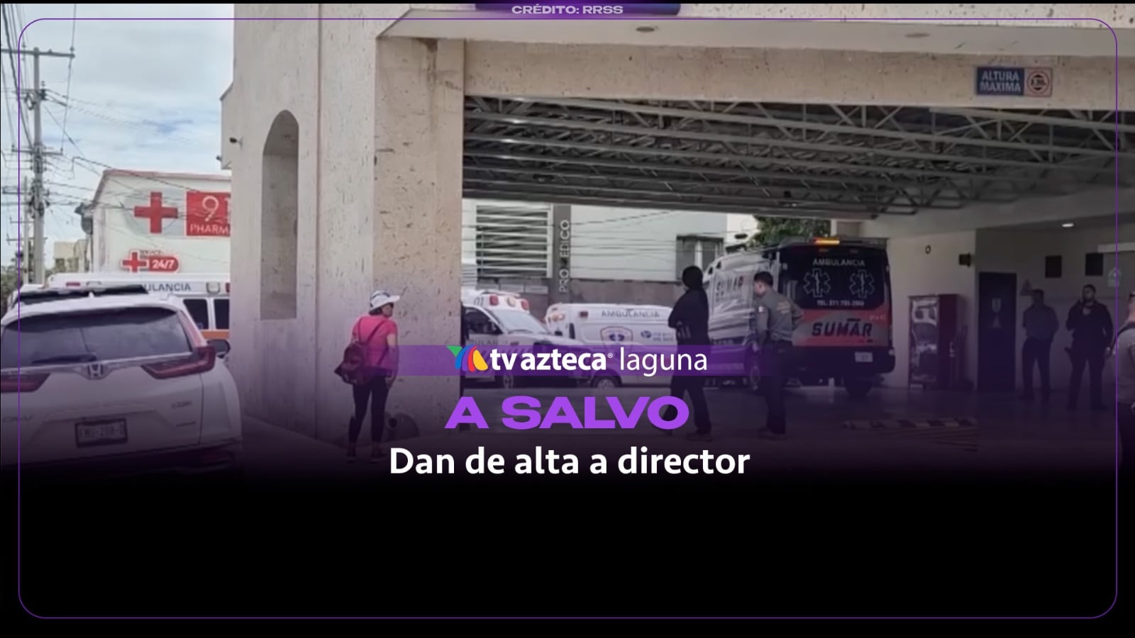 Dan de alta a director de la Secundaria 13 de Torreón y lesionados mejoran