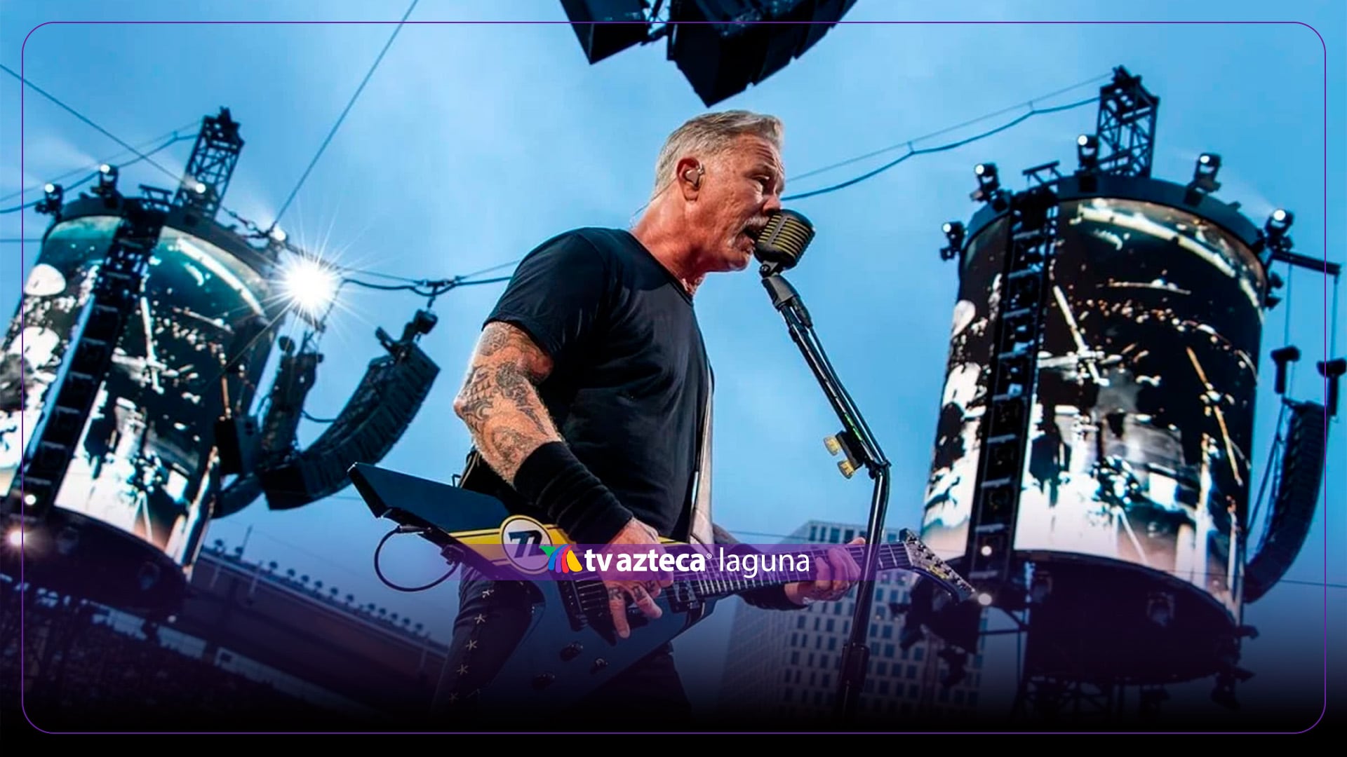 ¡Polémica en las redes! Funan a James Hetfield tras concierto de Metallica